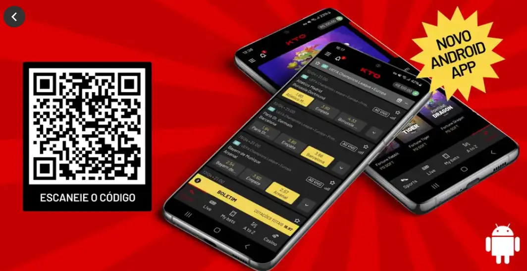 Aplicación móvil KTO Aplicación móvil KTO