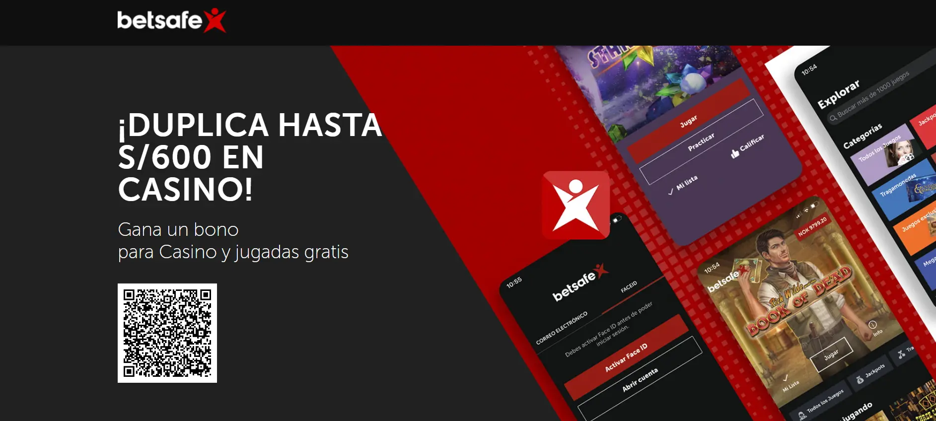 Aplicación móvil de Betsafe
