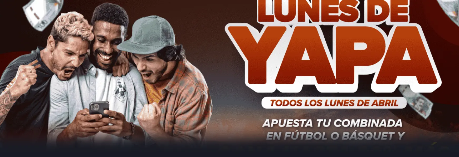 Apuesta combinada mejorada de hasta un 15 %