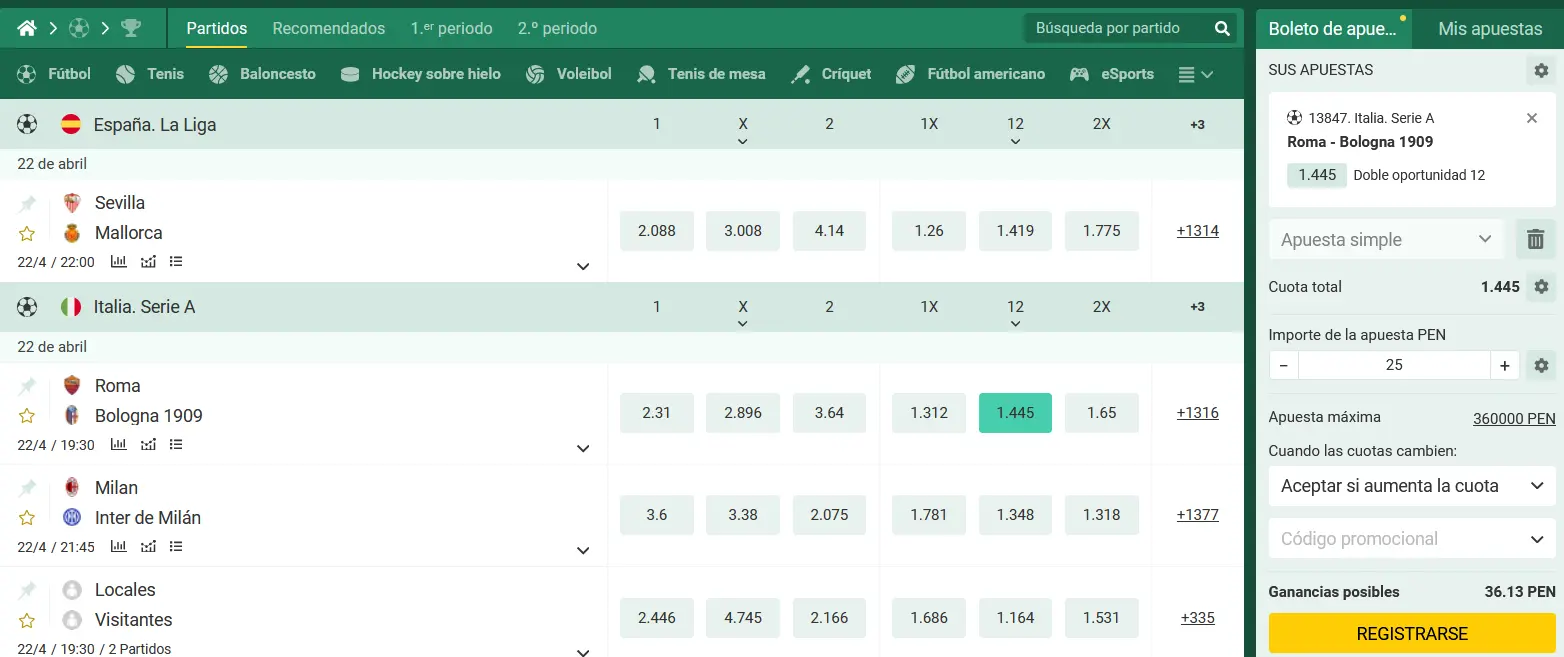 Apuestas BetWinner Apuestas BetWinner