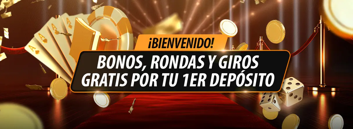 Bono de bienvenida por tu primer deposito