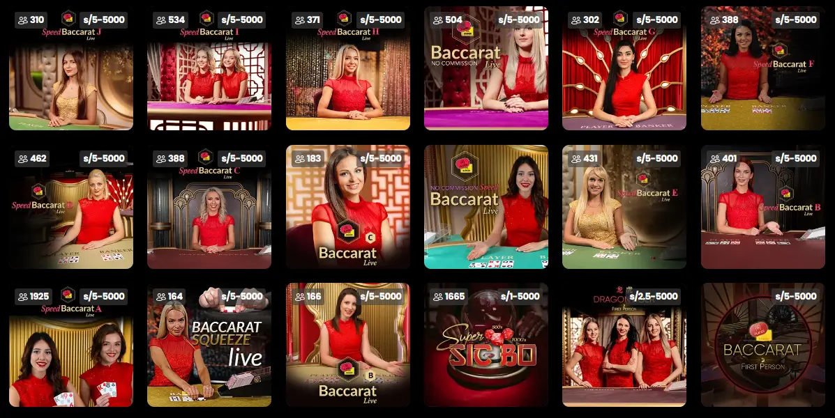 Baccarat en Betiton