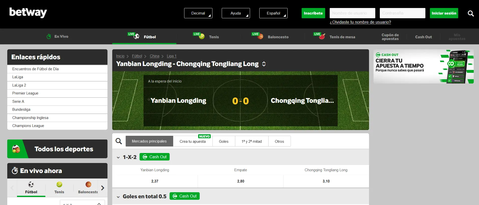 Betway en Vivo Betway en Vivo