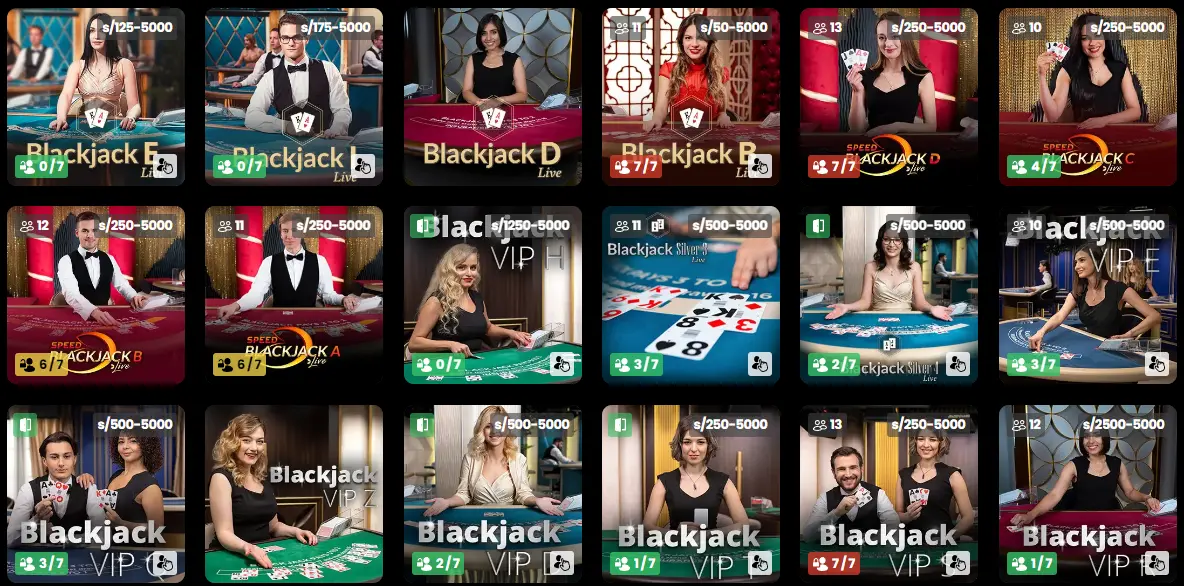 Blackjack en Betiton
