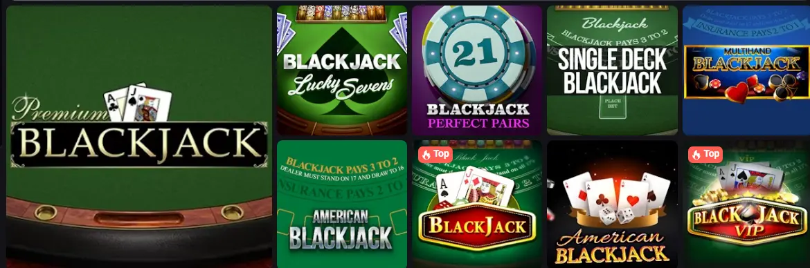 Blackjacks en CyberBet