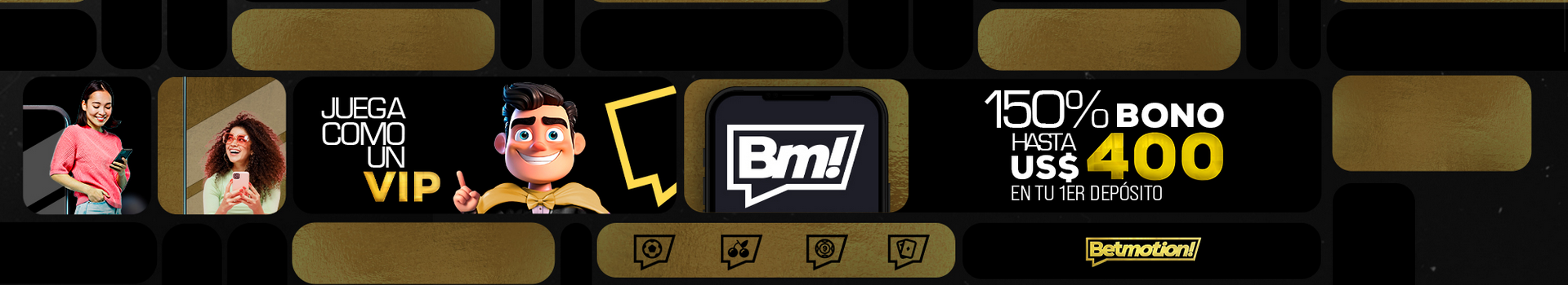 Bonificación de hasta 150 soles en el primer depósito Bonificación de hasta 150 soles en el primer depósito