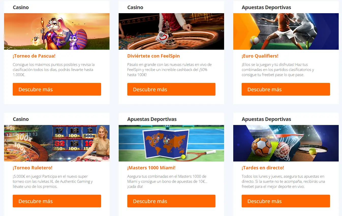 Bonos en Betsson