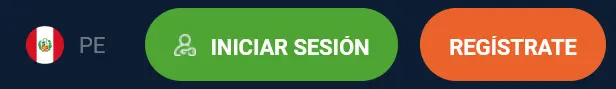 Botones de registro e inicio de sesión de 20Bet