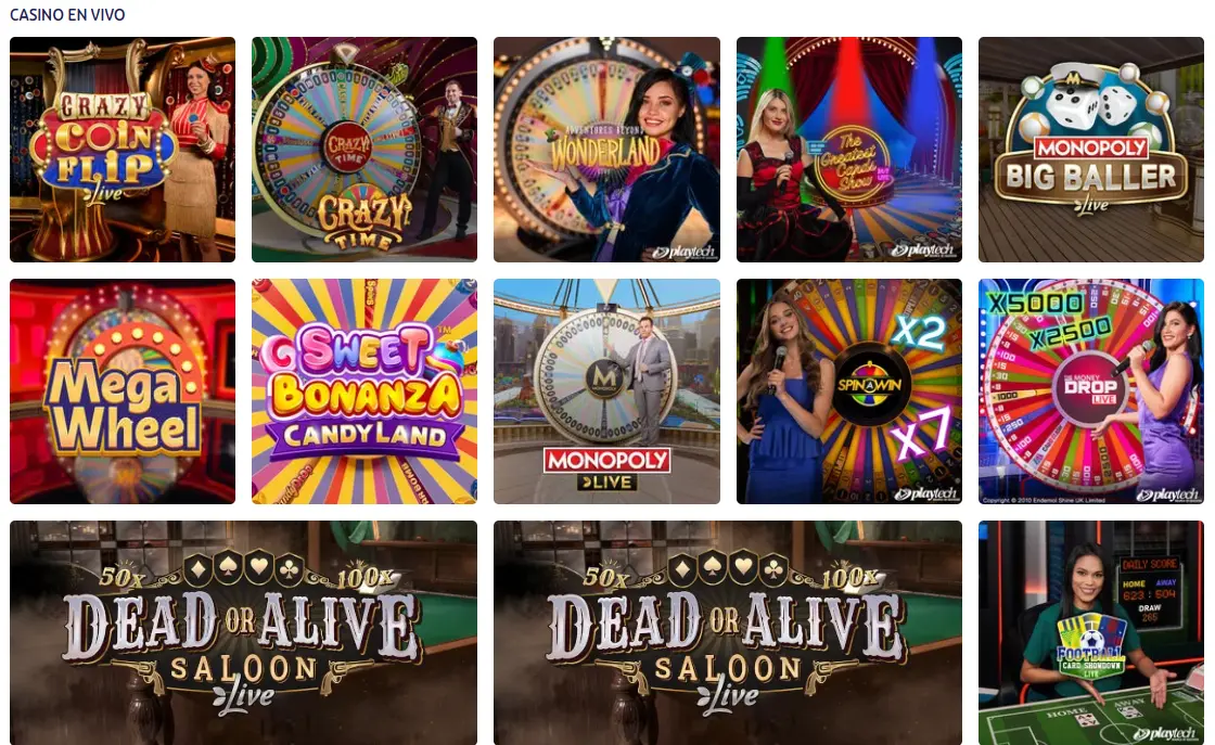 CASINO EN VIVO