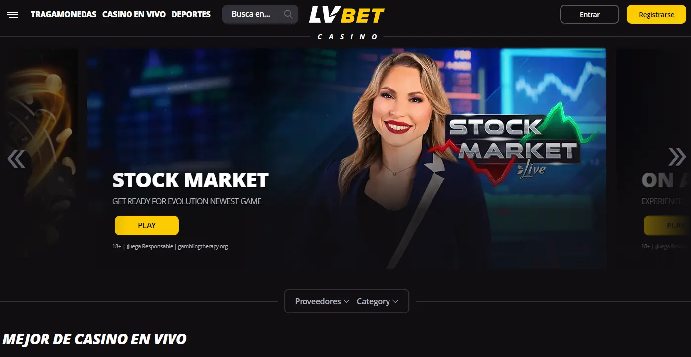 Casino en Vivo en LV Bet