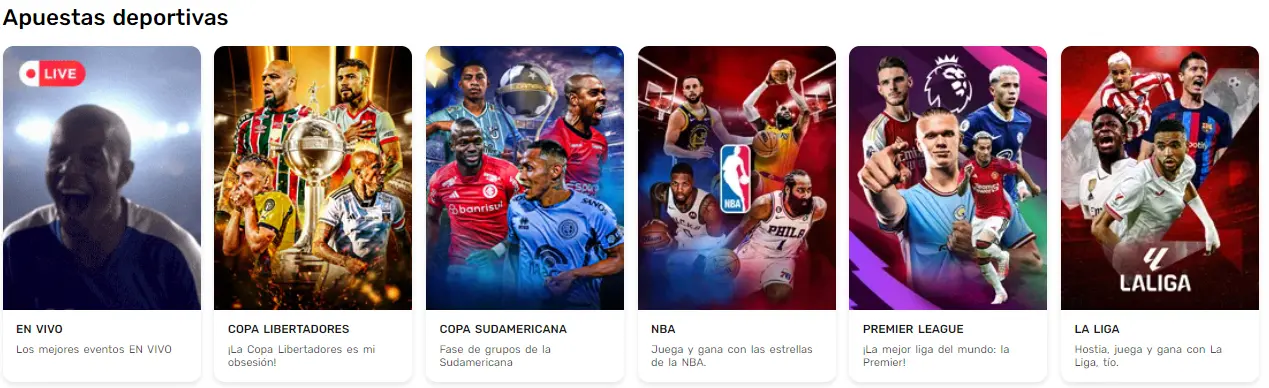 Deportes en Apuesta Total
