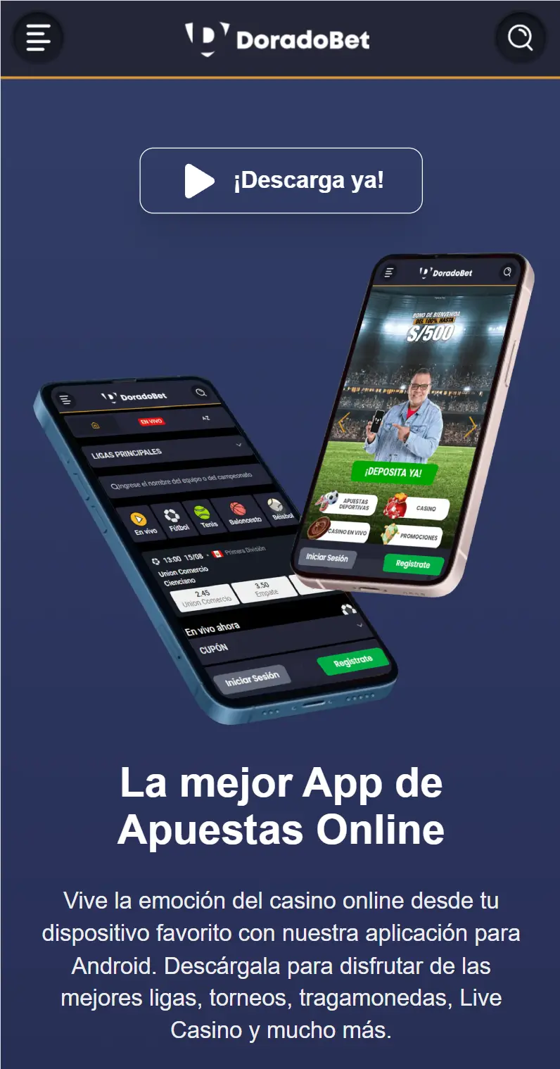 Descargar la aplicación Doradobet