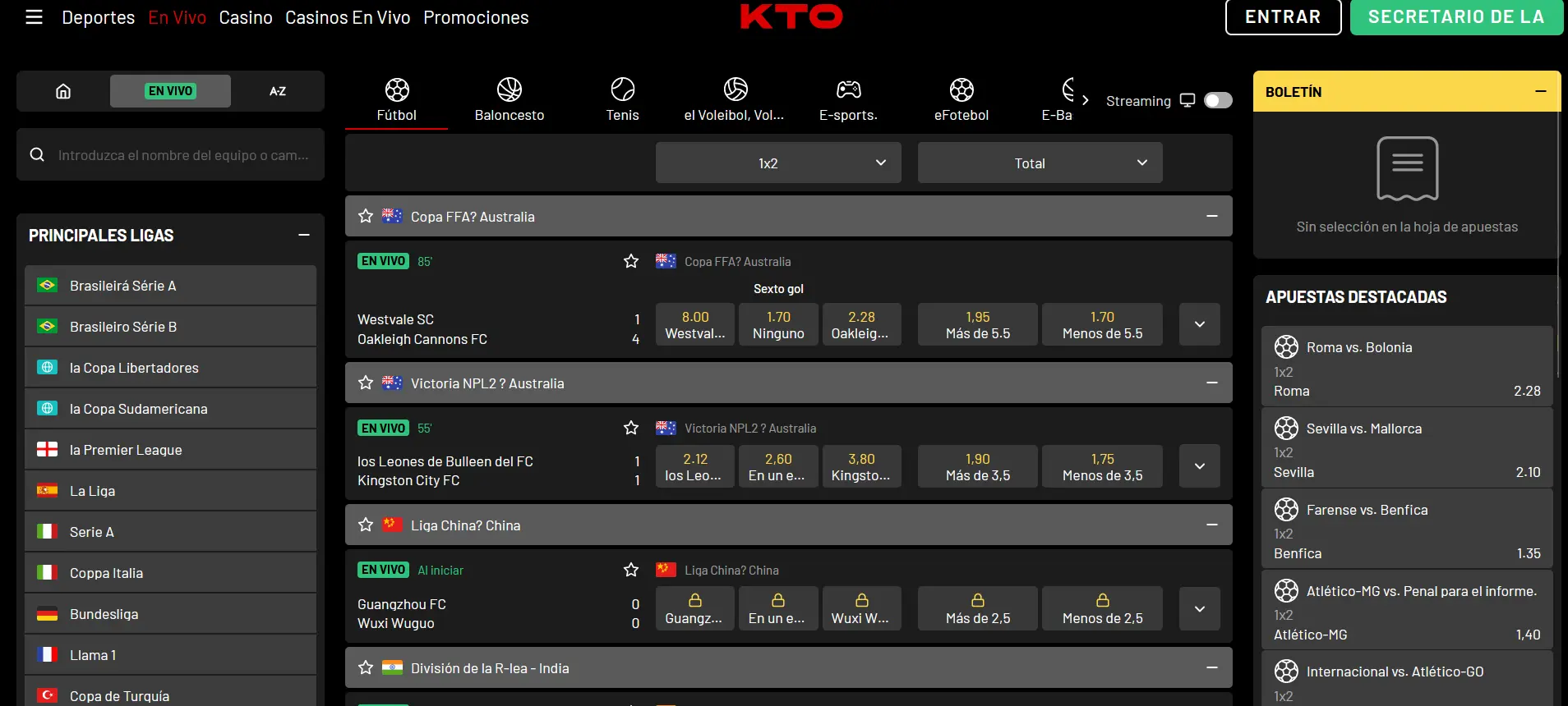 En vivo KTO En vivo KTO