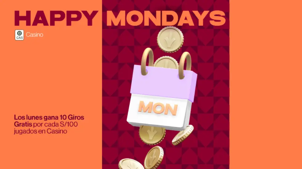 Happy mondays en el casino Retabet