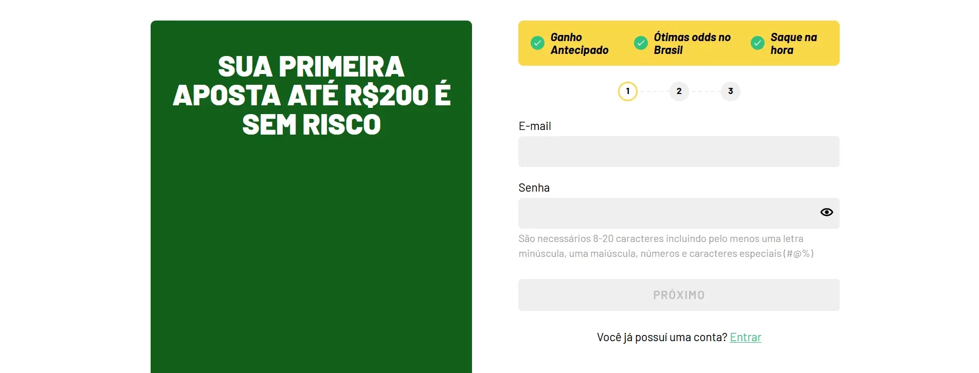Inscripción en la KTO Inscripción en la KTO