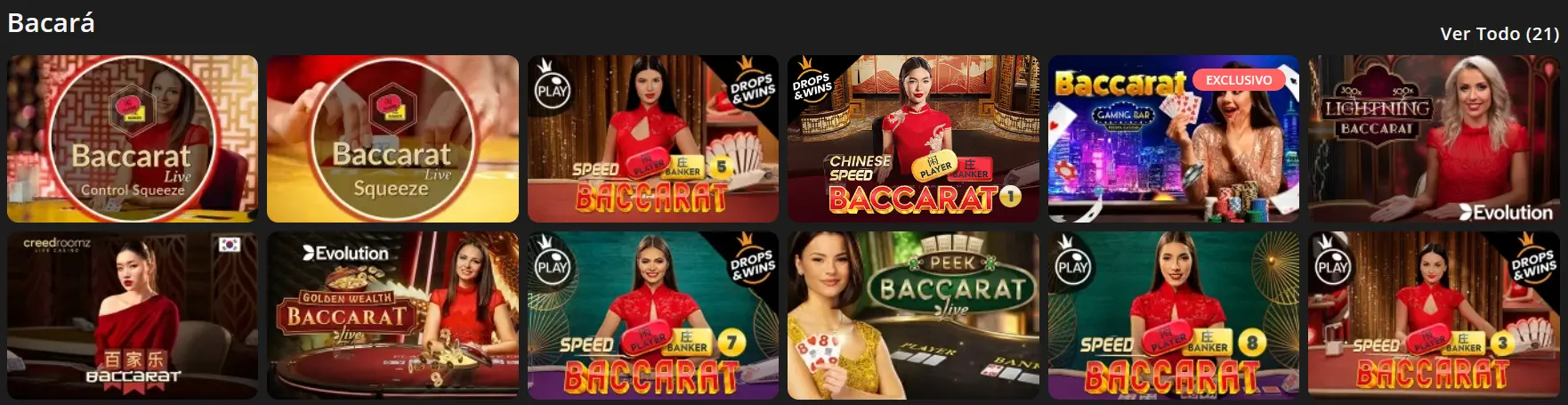 Juegos de casino en vivo en Solbet