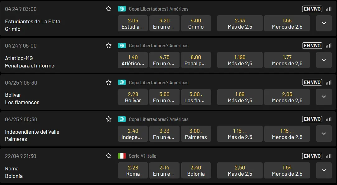 KTO líneas de apuestas KTO líneas de apuestas