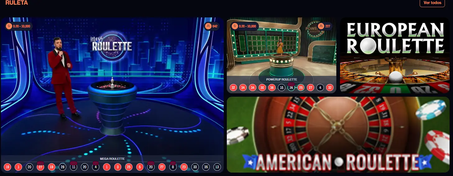 Ruleta en Retabet