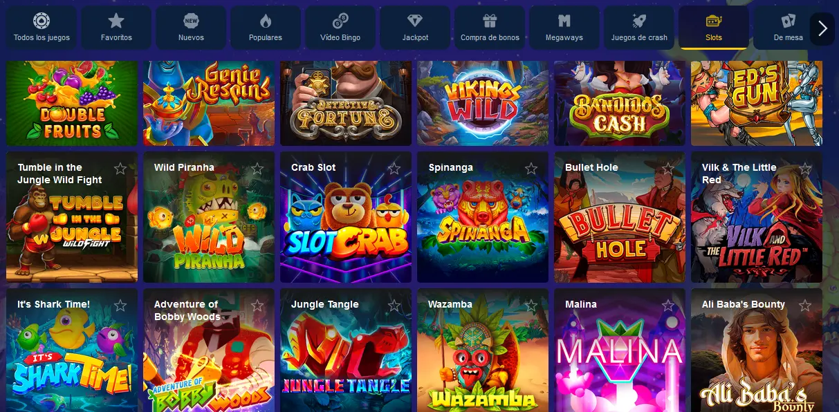 Tragamonedas en Marathonbet