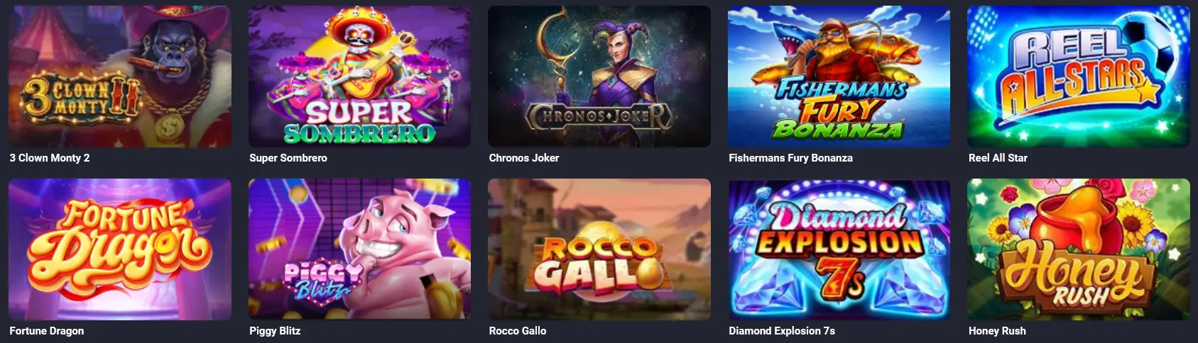 Variedad de juegos en Betmotion Variedad de juegos en Betmotion