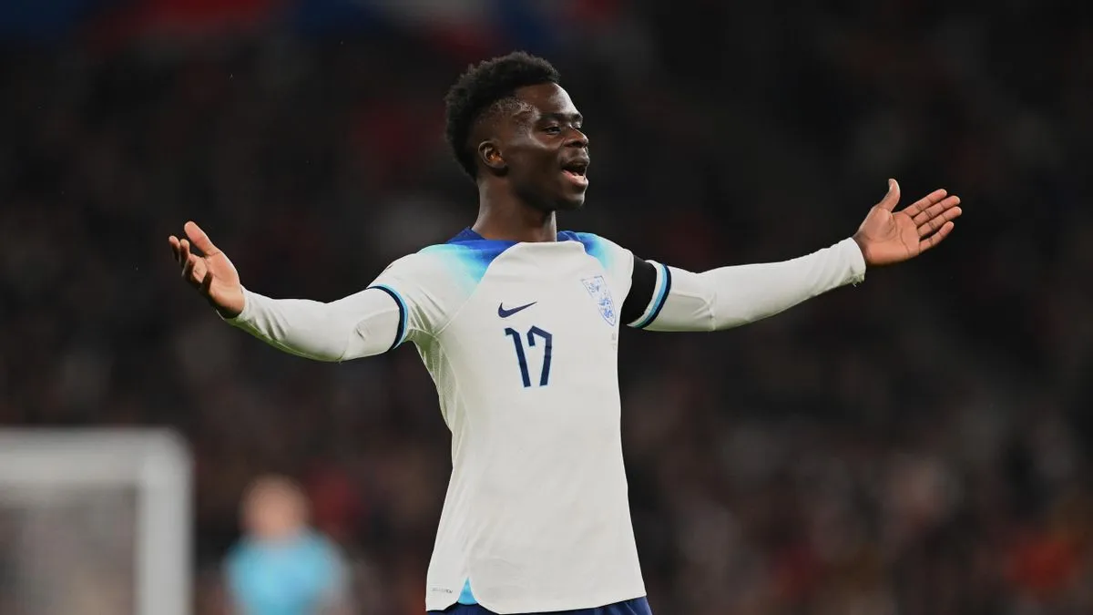 Bukayo Saka (Inglaterra)