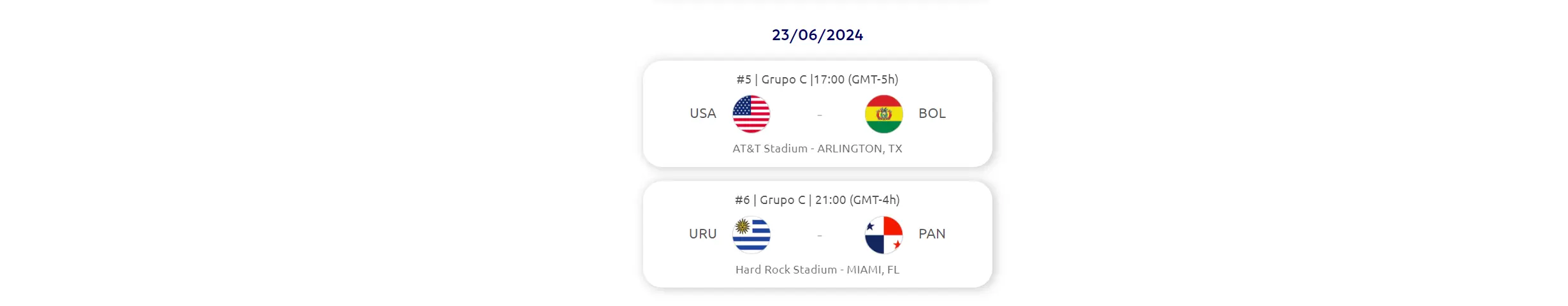 Copa América — Grupo C