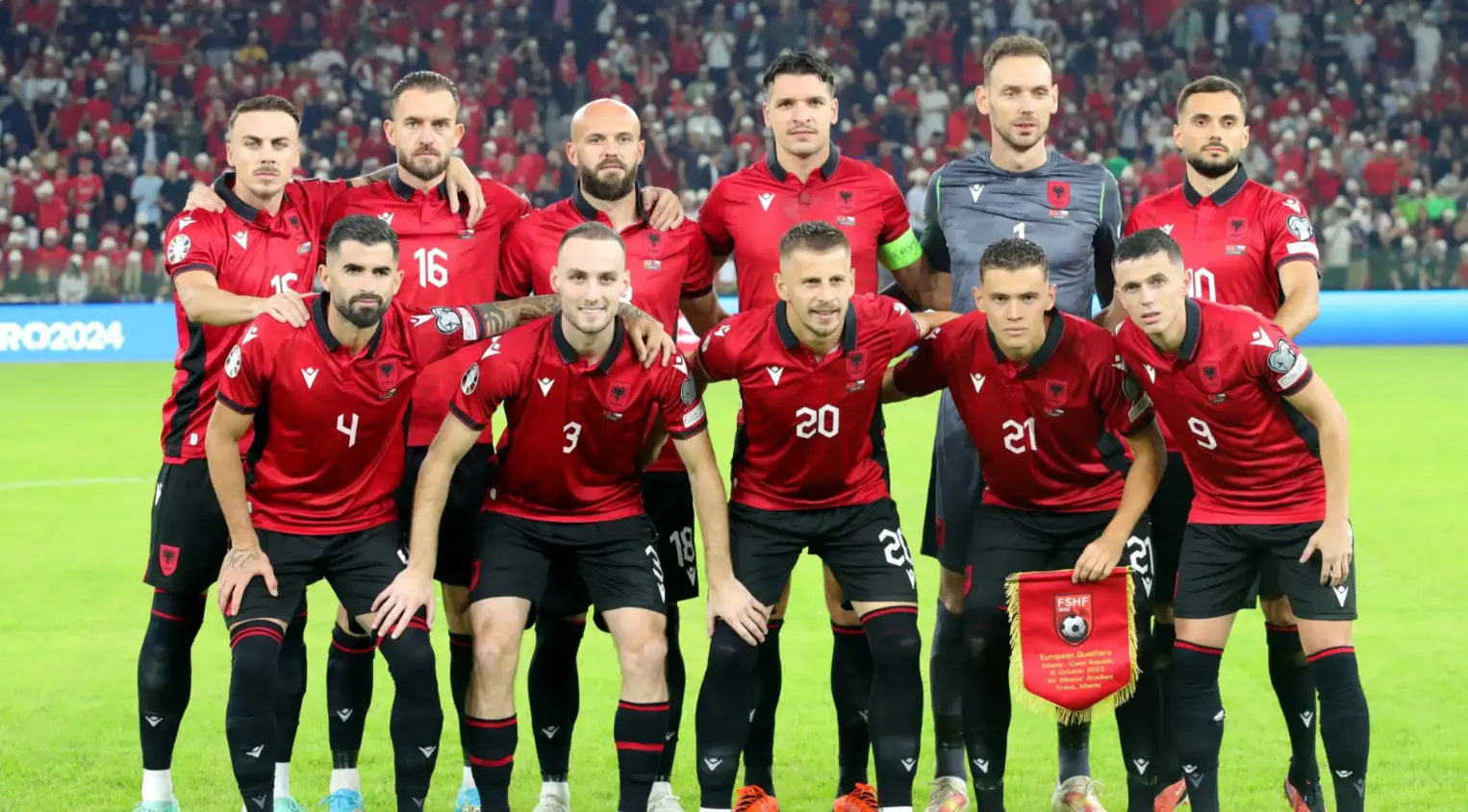 La lista de Albania para la Eurocopa 2024