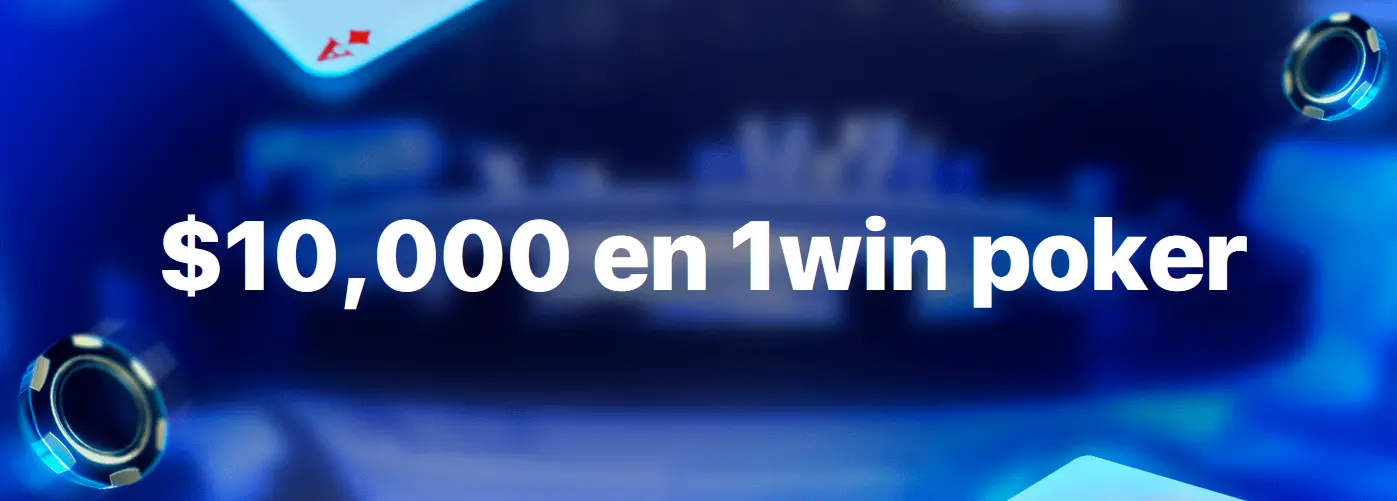 $10,000 en 1Win poker
