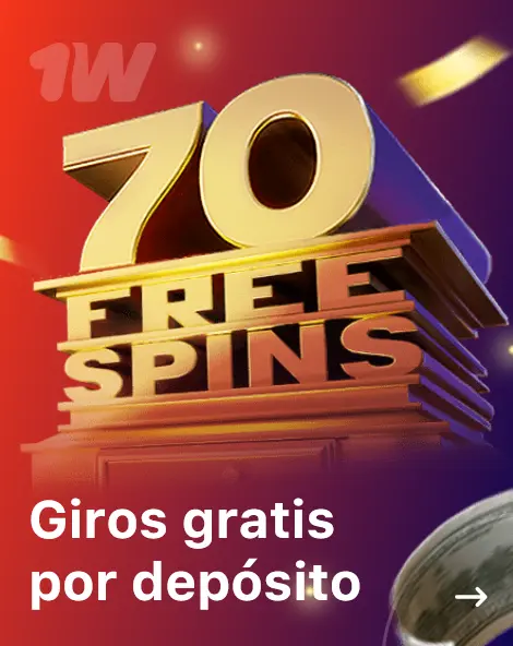 Giros gratis por depósito - 1Win