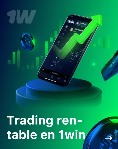 Trading rentable en 1win
