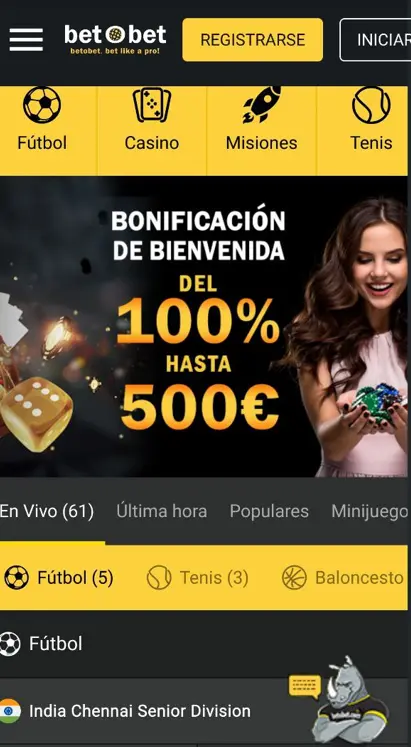 BetOBet en Android