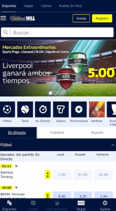 Cómo apostar en casino y deportes desde la app móvil