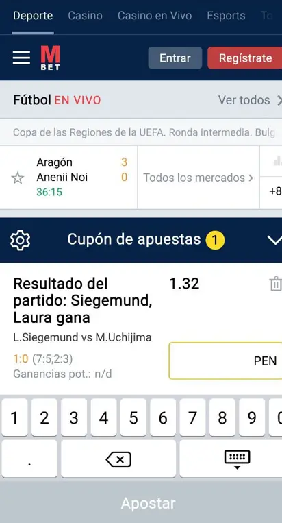 Cómo apostar en la aplicación móvil en casino y deportes