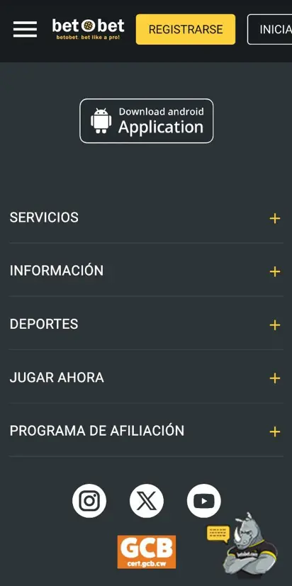 Cómo descargar e instalar la app de BetOBet en Android en Perú