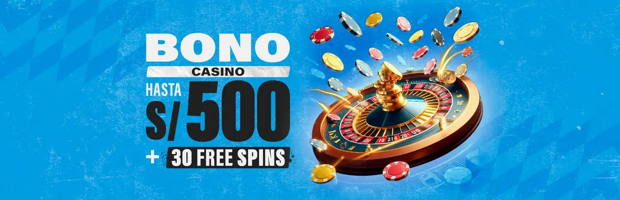 S/500 + 30 FS en tu primer depósito