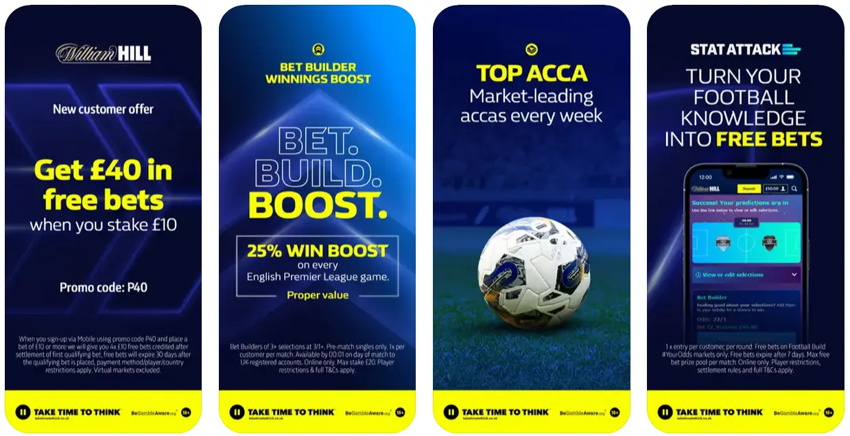 William Hill en iOS