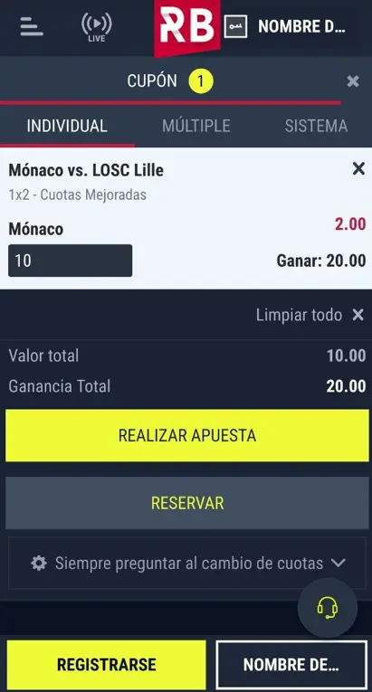 ¿Cómo apostar en una aplicación móvil en casino y deportes