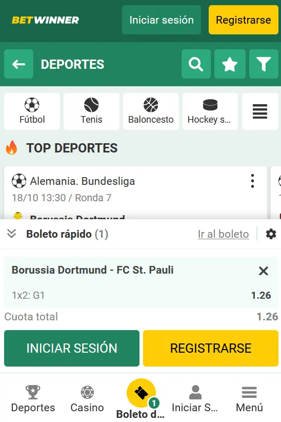 ¿Cómo apostar en una aplicación móvil en casino y deportes
