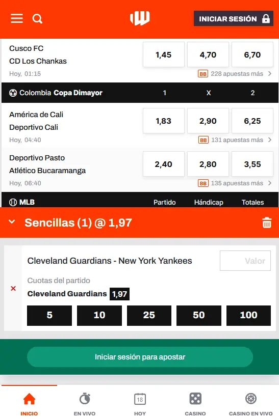 ¿Cómo apostar en una aplicación móvil en casino y deportes