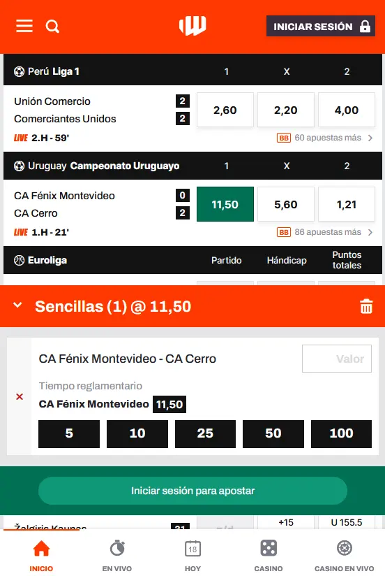 ¿Cómo apostar en una aplicación móvil en casino y deportes