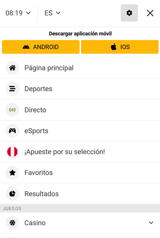 ¿Cómo descargar e instalar la app de Melbet en IOS en Perú