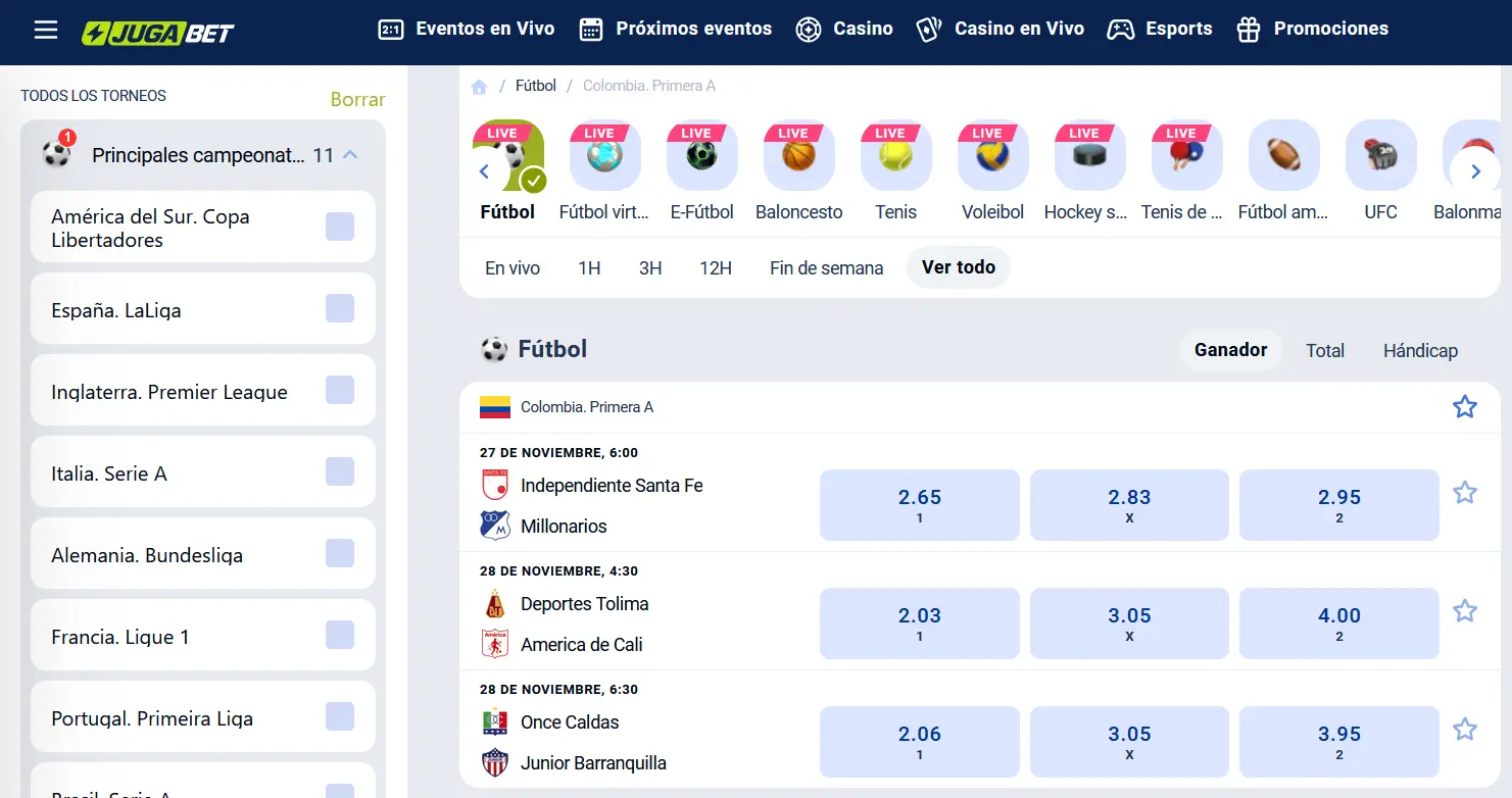 Apuestas deportivas en Jugabet en Perú Apuestas deportivas en Jugabet en Perú