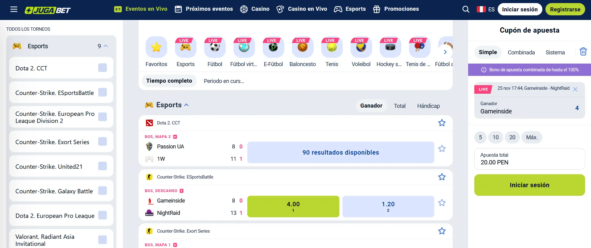 Apuestas en directo en Jugabet Apostar en eventos en directo Apuestas en directo en Jugabet Apostar en eventos en directo