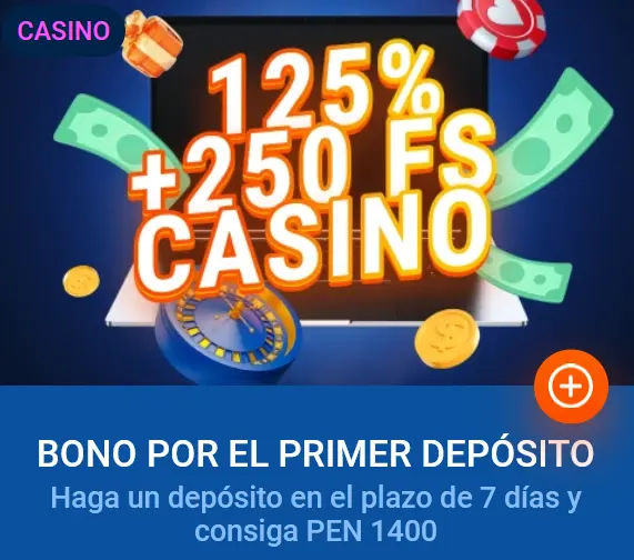 Bono de primer depósito en Mostbet Casino