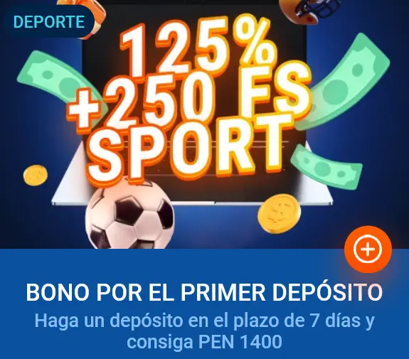 Bono por primer depósito en Mostbet