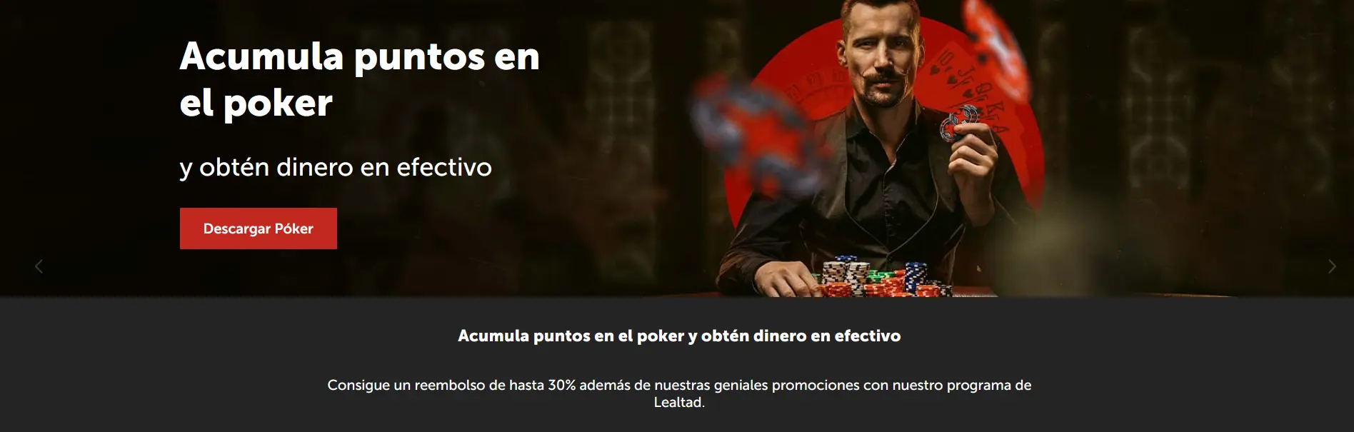 Acumula puntos en Póquer en Betsafe