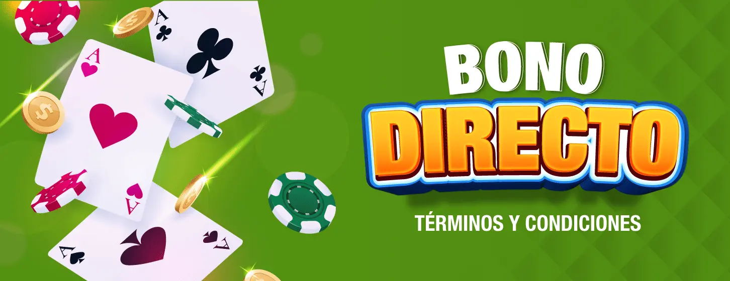 Bono directo en tragamonedas en Doradobet