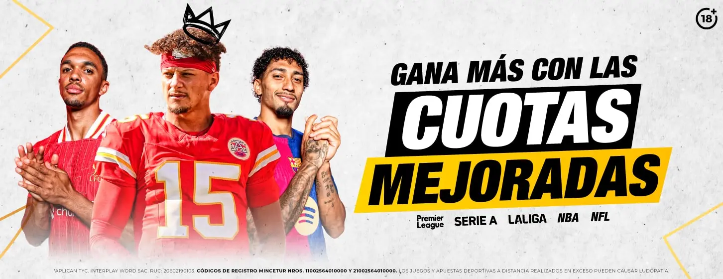 Cuotas Mejoradas en Doradobet