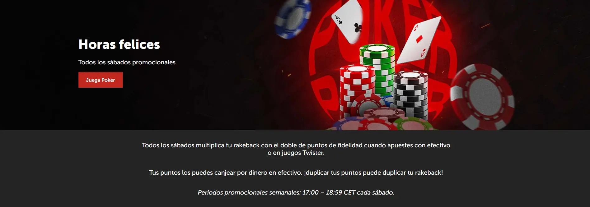 Happy Hours en Betsafe