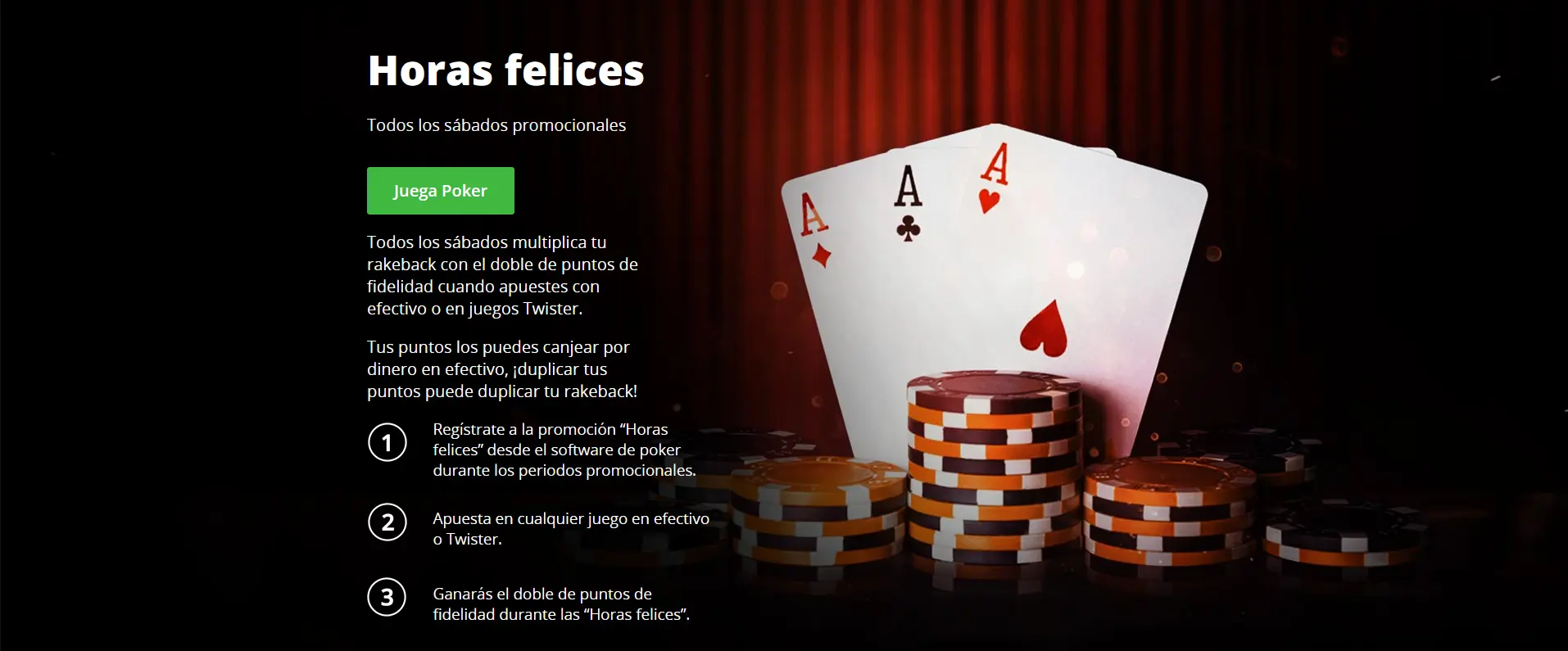 Horas felices en Betsson